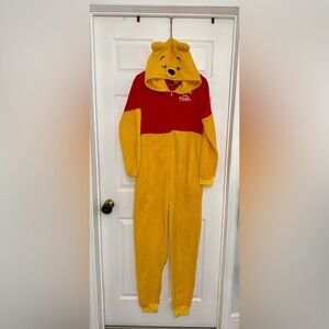 Disney Winnie the Pooh Hooded One Piece kigurumi Costume/Pajama Unisex size S/M